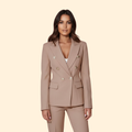 Women's Tailored Blazer Suit – Office, Casual Wear