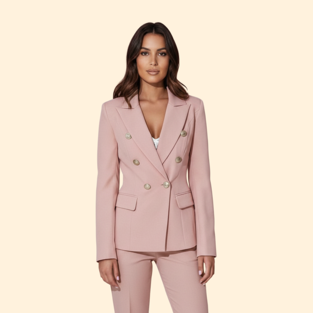 Women's Tailored Blazer Suit – Office, Casual Wear