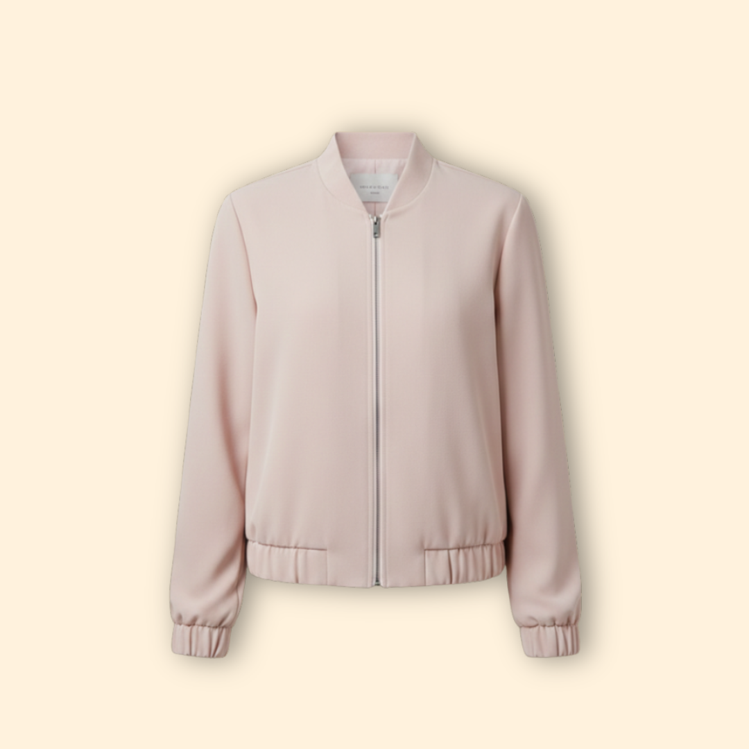 Chic Women's Bomber Jacket – Casual Wear, Stylish Layering