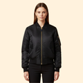 Women’s Classic Bomber Jacket – Casual Wear, Stylish Layering