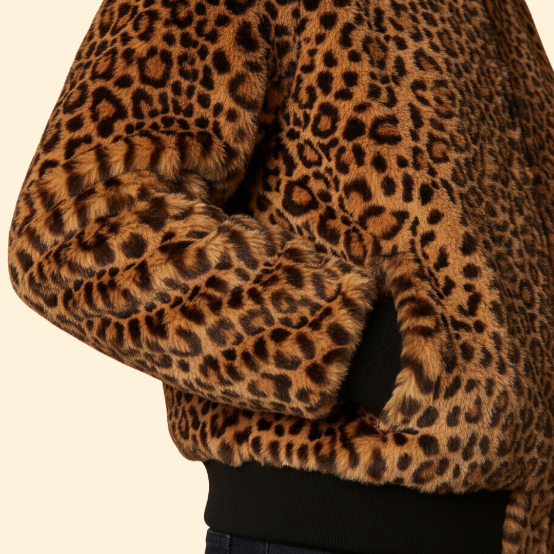 Leopard Bomber Jacket for Women – Casual Wear, Stylish Outfits