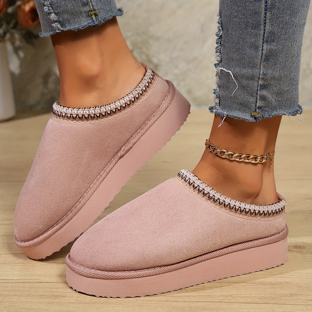 Cosy Slippers with Stitch Detail – Home Comfort, Relaxation