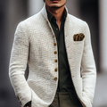 Refined Single Breasted Cardigan – Smart Casual, Office Wear