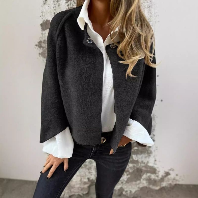 Loose Cashmere Jacket – Casual Layering, Stylish Outfits